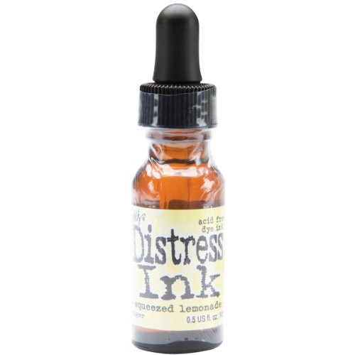 Ranger Tim Holtz Distress Ink Reinker 05 Ounce Squeezed Lemonade