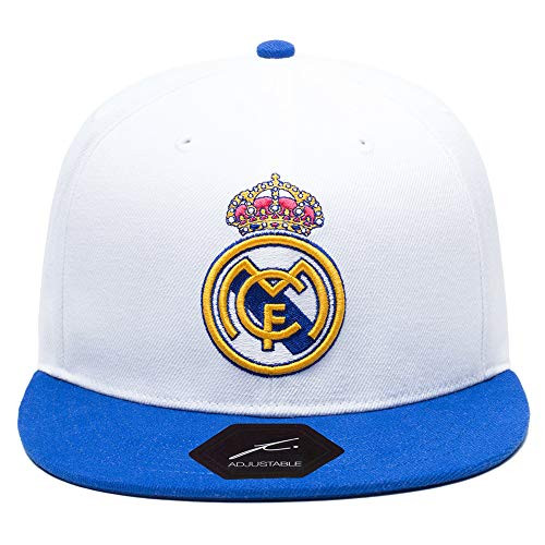 Fi Collection Real Madrid Team Snapback Hat White Blue