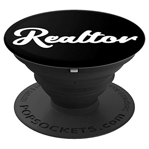 Realtor Real Estate Agent PopSockets Grip and Stand for Phones and Tablets