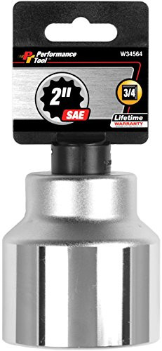 Performance Tool W34564 3 4  Drive 12 Point SAE Standard Socket 2