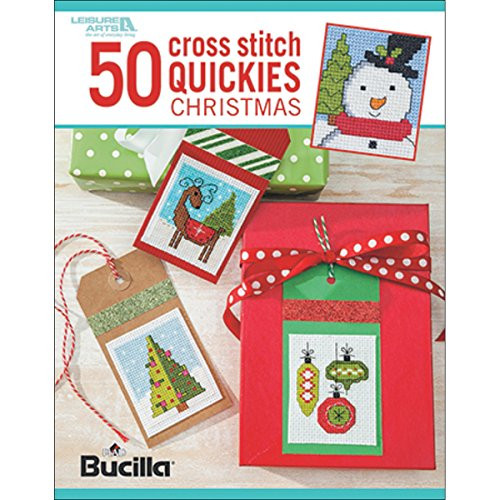 LEISURE ARTS 6883 Leisure Arts-50 Cross Stitch Quickies Christmas