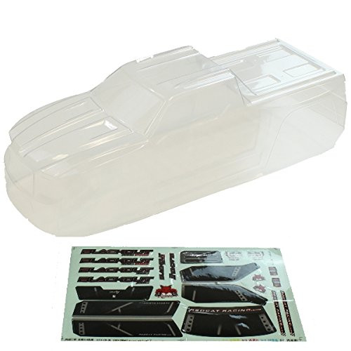 Redcat Racing BS214 003T C 1 10 Scale Clear Blackout XTE Truck Body