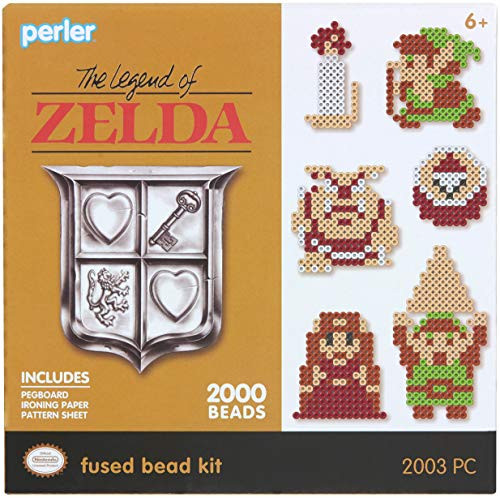Perler Beads Link Legend of Zelda Fused Bead Kit 2002pc