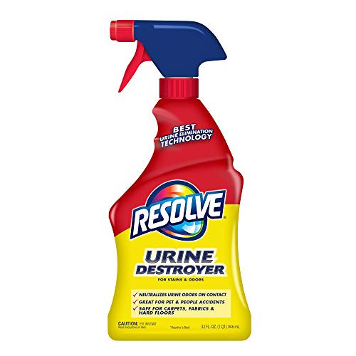 Resolve Urine Destroyer Spray Stain   Odor Remover 32oz
