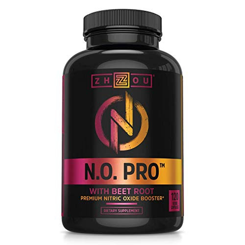 Zhou Nutrition Nitric Oxide Supplement with L Arginine Citrulline Malate AAKG and Beet Root Powerful NO Booster and Muscle Builder for Strength Blood Flow and Endurance 120 Veggie Capsules Zhou Nutrition Nitric Oxide Supplement with L Arginine Citrulline Malate AAKG and Beet Root Powerful NO Booster and Muscle Builder for Strength Blood Flow and Endurance 120 Veggie Capsules