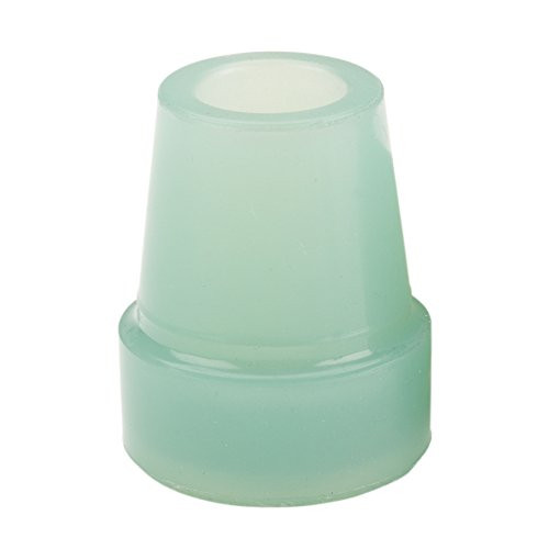Drive Medical Glow in The Dark Cane Tip Blue 3 4 Inch