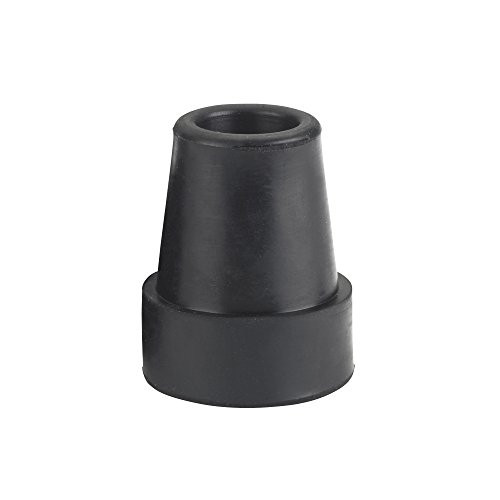 Drive Medical Replacement Cane Tip Black 3 4 Inch