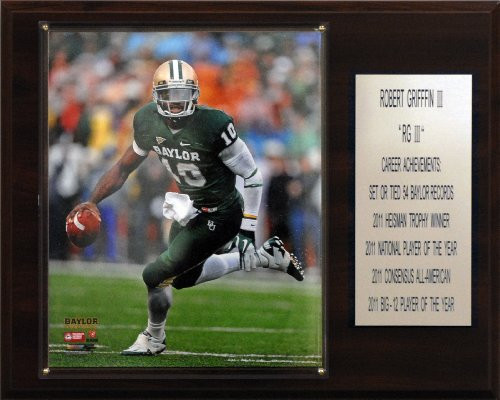 NCAA Football Robert Griffin III Baylor Bears Career Stat Plaque
