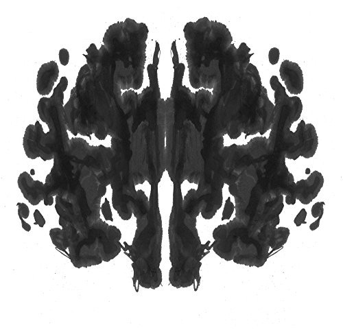 Rorschach type inkblot Poster Print by Spencer SuttonScience Source  24 x 18