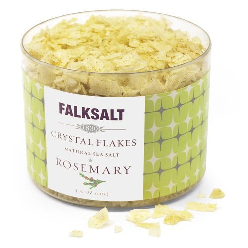 FALKSALT Rosemary Sea Salt Flakes 9 Options 44oz Great for Meat Poultry Seafood Veggies Use to Marinate or Premium Finishing Salt FALKSALT Rosemary Sea Salt Flakes 9 Options 44oz Great for Meat Poultry Seafood Veggies Use to Marinate or Premium Finishing Salt