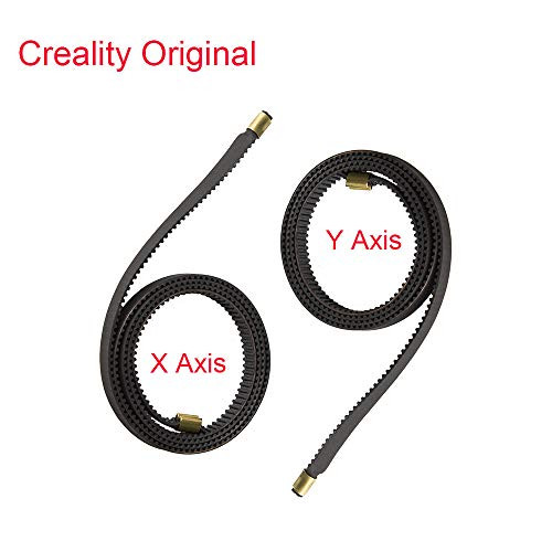 Creality Original 3D Printer Parts Open Timing Rubber 2GT Timing X Axis 765x6mm Y Axis 720x6mm Belt for Ender 3 Ender 3 Pro Creality Original 3D Printer Parts Open Timing Rubber 2GT Timing X Axis 765x6mm Y Axis 720x6mm Belt for Ender 3 Ender 3 Pro