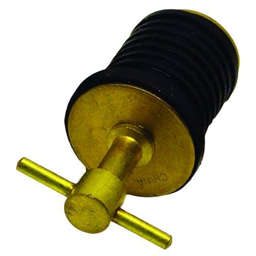 Invincible Marine Brass Twist Drain Plug  1 Inch