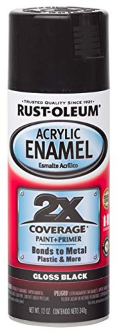 Rust Oleum 271903 Automotive Spray Paint 12 oz Gloss Black