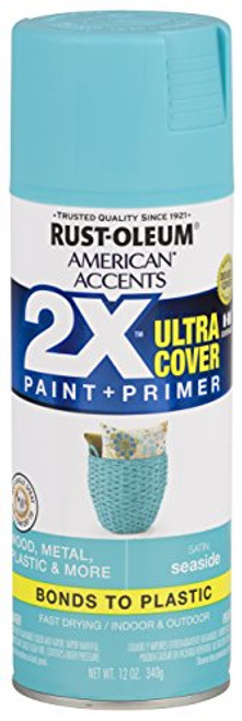 Rust Oleum 327939 6 PK American Accents Spray Paint Satin Seaside Rust Oleum 327939 6 PK American Accents Spray Paint Satin Seaside
