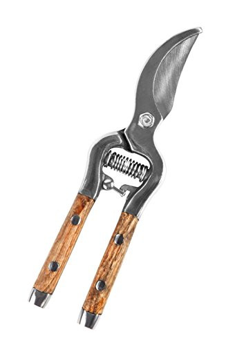 Gardtech 8" Stainless Steel Bypass Shear Pruning Shears Garden Scissors