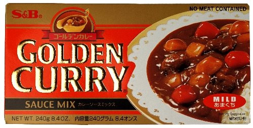 S B Golden Curry Sauce Mix Mild 84 Ounce