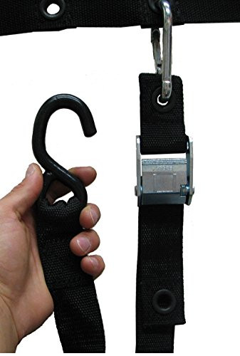 Gladiator Cargo Gear ASH 100 S Hook Hardware Kit  Set of 2 Straps