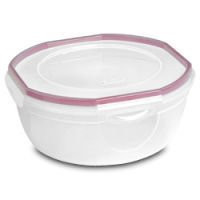 STERILITE Rocket Red Sterilite Plus Ultra Seal Latching Bowl, 4.7 quart