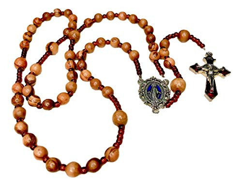 Nicely Weighted Wooden Rosary Beads Catholic for Woman Mens Rosary Hand Made Rosary Catholic Olive Wood Rosary Necklace for Men is 22 with Olive Rosary Wood Lovely Catholic Rosary for Men Women Nicely Weighted Wooden Rosary Beads Catholic for Woman Mens Rosary Hand Made Rosary Catholic Olive Wood Rosary Necklace for Men is 22 with Olive Rosary Wood Lovely Catholic Rosary for Men Women