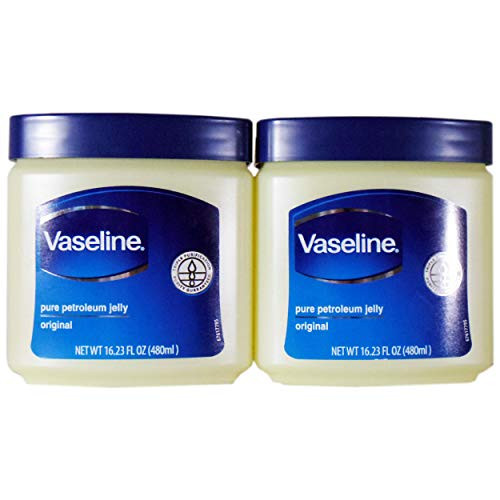 Vaseline Pure Petroleum Jelly Original 1623 Oz  2 Pack