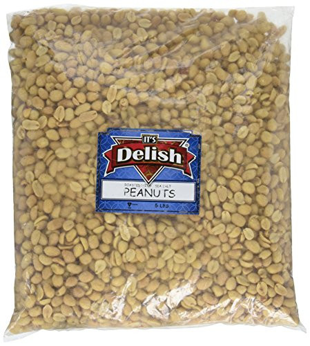 Gourmet Roasted Salted Peanuts by It s Delish 5 lbs Bulk