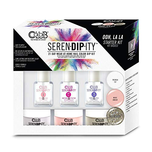 Color Club 21 Day Ooh La La Serendipity Starter Kit for Nail Dip Powder