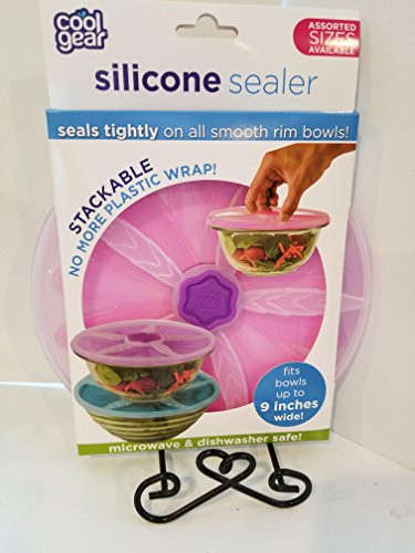 Silicone SealerSay Goodbye to Plastic Wrap Seals Tight to all smooth rim bowls