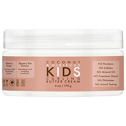 SheaMoisture Kids Coconut   Hibiscus Curling Butter Crème 6 Ounce
