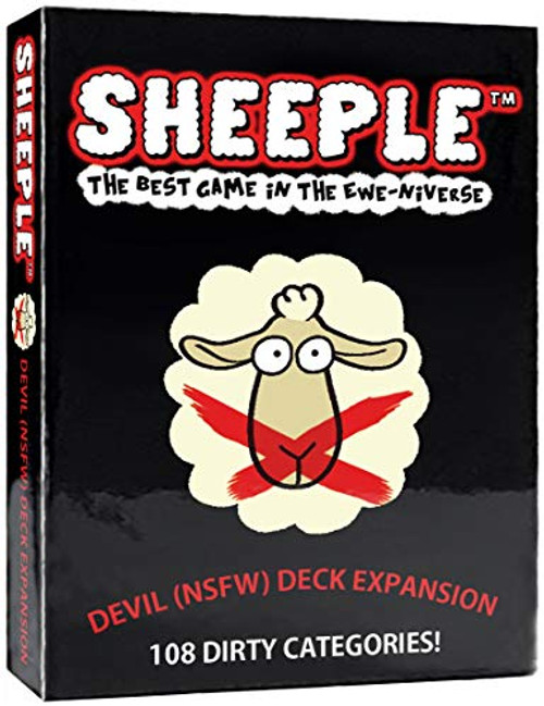 SHEEPLE  Devil  NSFW  Deck   4 10 Players Ages 17    Dirty Minds Think Alike