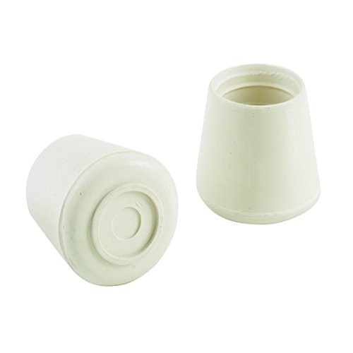 Shepherd Hardware 3211 5 8 Inch White Rubber Leg Tip 40 Pack