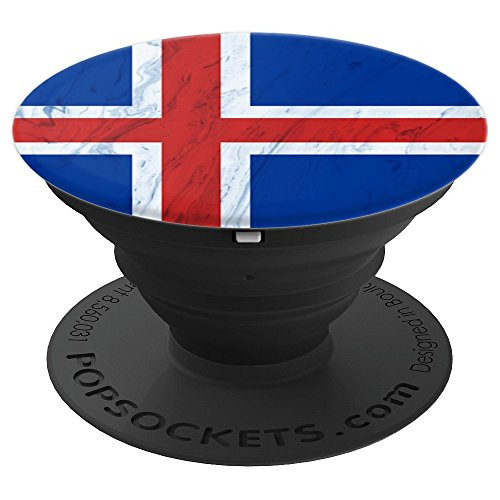 Iceland Stylized Artistic Flag Icelandic Pride PopSockets Grip and Stand for Phones and Tablets Iceland Stylized Artistic Flag Icelandic Pride PopSockets Grip and Stand for Phones and Tablets