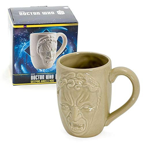 Doctor Who Mug   Dr Who Weeping Angels Coffee Cup   12 oz by Underground Toys