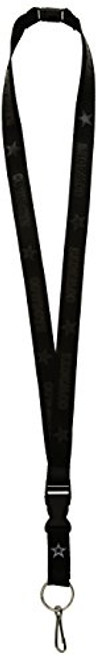 NFL Dallas Cowboys Blackout Lanyard NFL Dallas Cowboys Blackout Lanyard