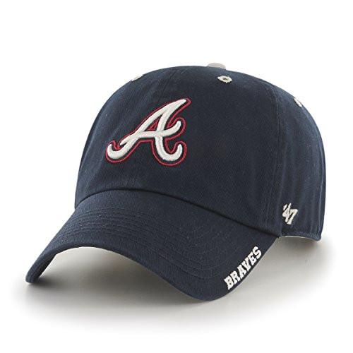MLB Atlanta Braves Ice Adjustable Hat One Size Navy