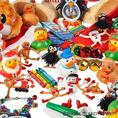 Rhode Island Novelty Christmas Assortment Toys (50 Piece)