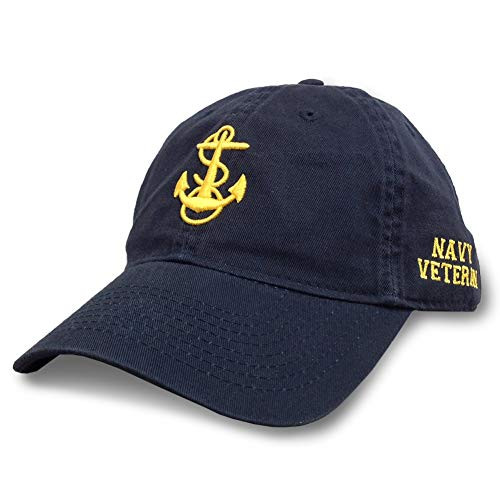 United States Navy Anchor Veteran Hat