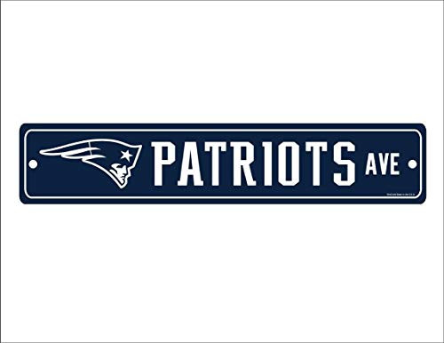 WinCraft NFL New England Patriots Street Sign