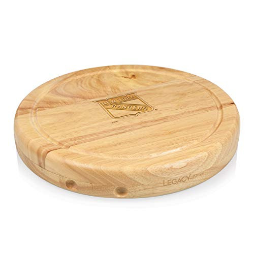 PICNIC TIME NHL New York Rangers Circo Cheese Board Tool Set 10 Inch