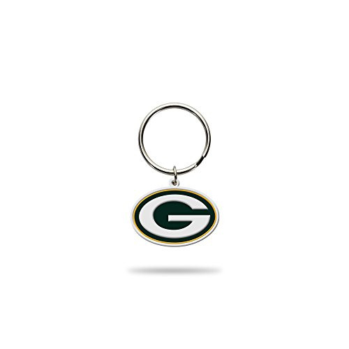 Rico Industries NFL Green Bay Packers Flexible Team Logo Keychain Rico Industries NFL Green Bay Packers Flexible Team Logo Keychain