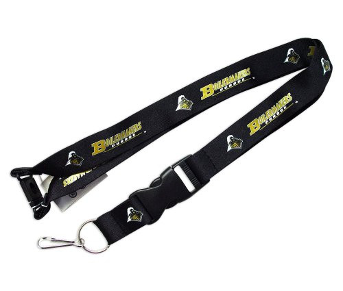 NCAA Purdue Boilermakers Team Color Lanyard 22 inches Black