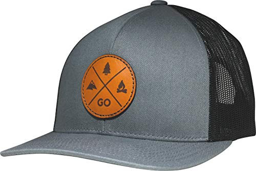 LINDO Trucker Hat   GO Outdoors  Gray Black
