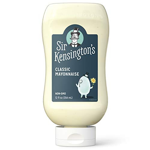 Sir Kensington s Mayonnaise Classic Mayo Gluten Free Non  GMO Project Verified Certified Humane Free Range Eggs Shelf Stable 12 oz