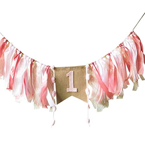 FCLANDING HighChair Banner for 1st Birthday of Girls First Birthday Decorations for Photo Booth Props Birthday Souvenir and Gifts Best Party Supplies FCLANDING HighChair Banner for 1st Birthday of Girls First Birthday Decorations for Photo Booth Props Birthday Souvenir and Gifts Best Party Supplies