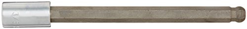 SK Hand Tool 45942 3 8 Inch Drive Hex Long Ball Bit Socket 3 8 Inch Chrome