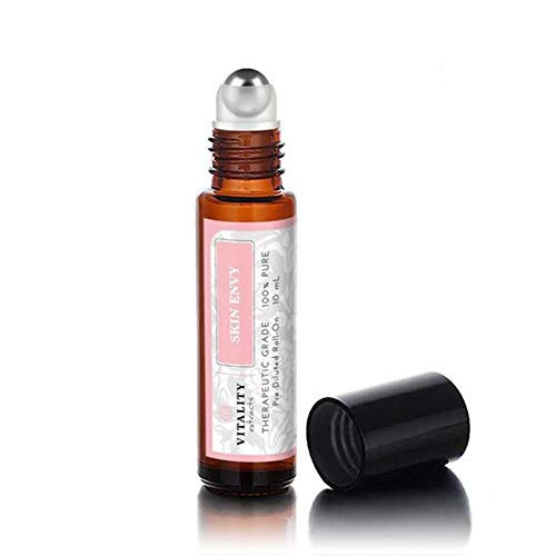 Vitality Extracts   Skin Envy Essential Oil Blend Roll On   100  Pure Therapeutic Grade High Potency  10ml    GCMS Tested All Natural Rejuvenation Shine Vibrancy
