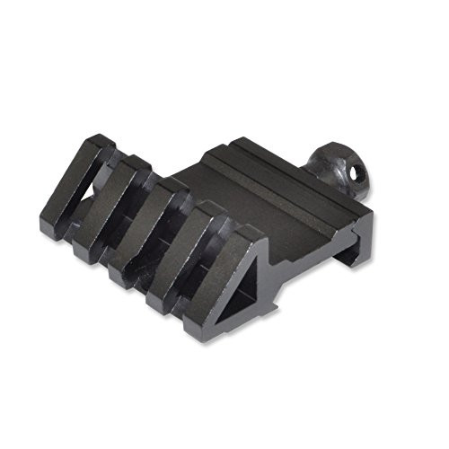 QD Offset 45 Degree Angled 20mm Mount Base for Sights Weaver Picatinny Rail Scope Mount  45 Degree Offset