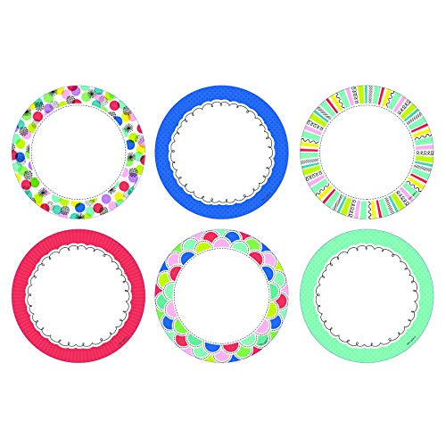 Creative Teaching Press Color Pop Dots 6  Designer Cut Outs  8765