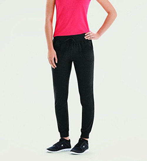 Champion Women s Jersey Pocket Pant Black Medium