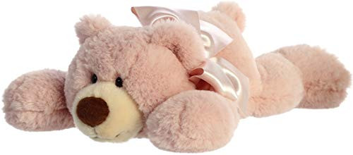 Aurora   Valentine Items   12  Hugga Wug Bow Bear Blush
