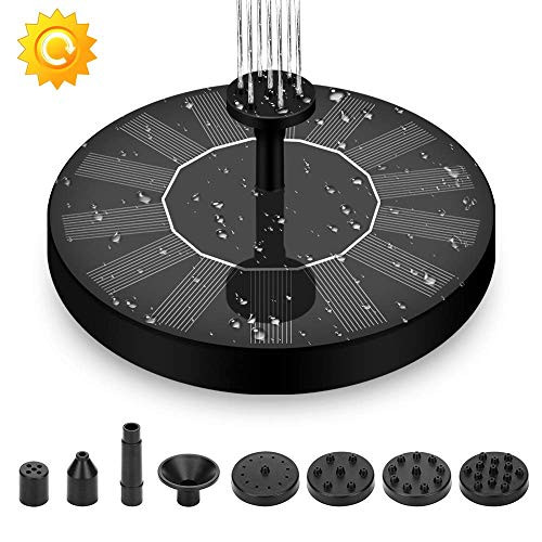 Joyday Solar Fountain Solar Water Pump for Bird Bath Free Standing Outdoor Submersible Fountain Panel Kit for Pond Pool Patio Garden Joyday Solar Fountain Solar Water Pump for Bird Bath Free Standing Outdoor Submersible Fountain Panel Kit for Pond Pool Patio Garden